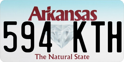 AR license plate 594KTH