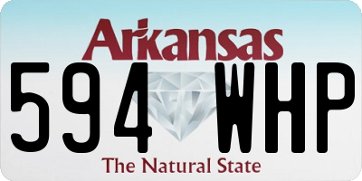 AR license plate 594WHP