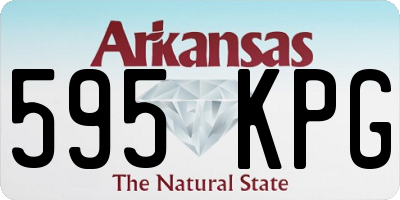 AR license plate 595KPG