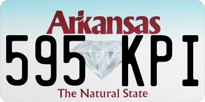 AR license plate 595KPI