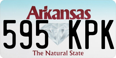 AR license plate 595KPK