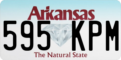 AR license plate 595KPM