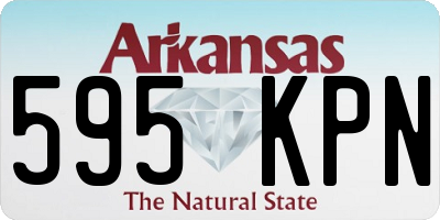 AR license plate 595KPN