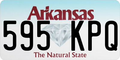 AR license plate 595KPQ