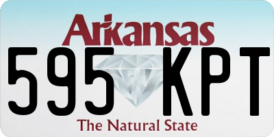 AR license plate 595KPT