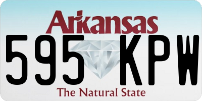 AR license plate 595KPW
