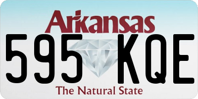 AR license plate 595KQE