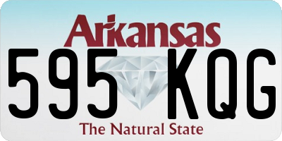 AR license plate 595KQG