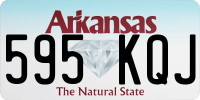 AR license plate 595KQJ
