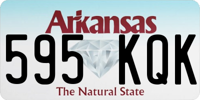 AR license plate 595KQK
