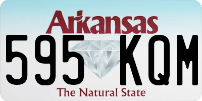 AR license plate 595KQM