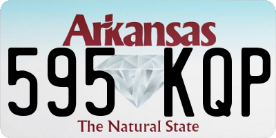 AR license plate 595KQP