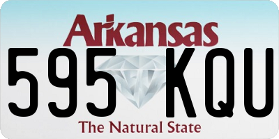 AR license plate 595KQU