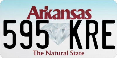 AR license plate 595KRE