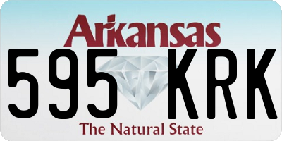 AR license plate 595KRK