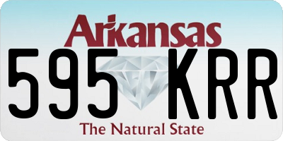 AR license plate 595KRR