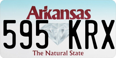 AR license plate 595KRX