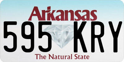 AR license plate 595KRY