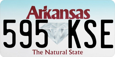 AR license plate 595KSE