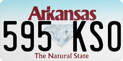 AR license plate 595KSO