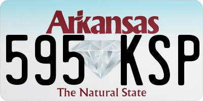AR license plate 595KSP
