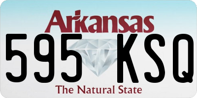 AR license plate 595KSQ
