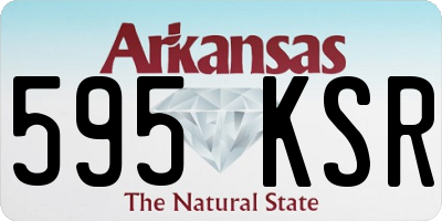 AR license plate 595KSR