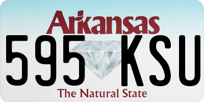 AR license plate 595KSU