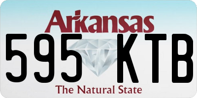 AR license plate 595KTB