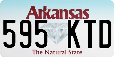 AR license plate 595KTD
