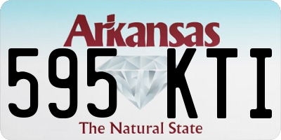 AR license plate 595KTI