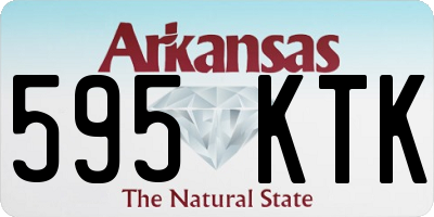AR license plate 595KTK