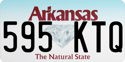 AR license plate 595KTQ