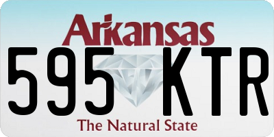 AR license plate 595KTR