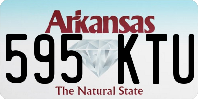 AR license plate 595KTU