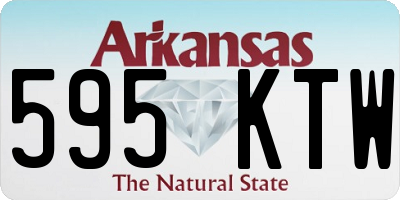 AR license plate 595KTW