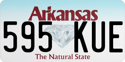 AR license plate 595KUE