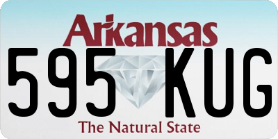 AR license plate 595KUG