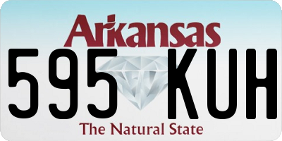 AR license plate 595KUH