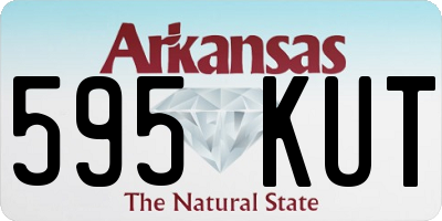 AR license plate 595KUT