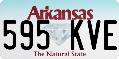 AR license plate 595KVE