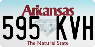 AR license plate 595KVH