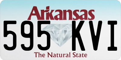 AR license plate 595KVI