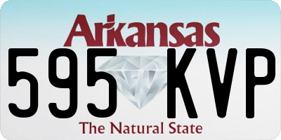 AR license plate 595KVP