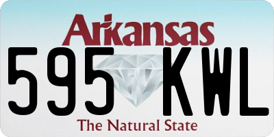 AR license plate 595KWL
