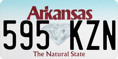 AR license plate 595KZN