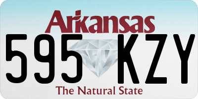 AR license plate 595KZY