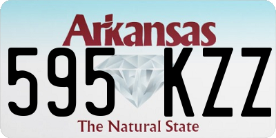 AR license plate 595KZZ