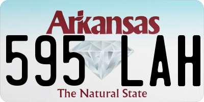AR license plate 595LAH