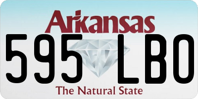 AR license plate 595LBO